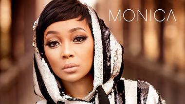 Photo of the singer Monica.