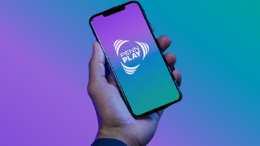 PENN Play app on phone