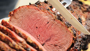 carving prime rib
